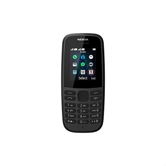 NOKIA 105 TA-1174 DUAL SIM 4º EDIÇÃO PRETO